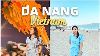 DA NANG VIETNAM VLOG | My Khe Beach | Dragon Bridge | Linh Ung Pagoda