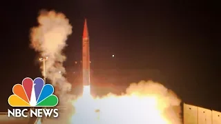 Israel Tests Weapon That Can Shoot Down Ballistic Missiles | NBC News