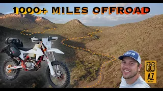 Dirt Biking Across America | Prt 1 Arizona BDR (Back Country Discovery Route)