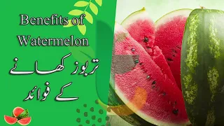 Watermelon Benefits in Urdu | Tarbooz Ke Fayde| Watermelon Juice| Summer |Top Dietitian - tabib.pk