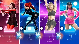 JISOO FLOWER ANIME DANCE vs TOCA TOCA ANIME vvs LISA SAWALLA DANCE vs (G)I-DLE QUEENCARD