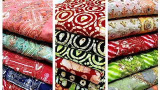 रक्षाबंधन के नए डिज़ाइन real manufacturer pure cotton latest design fancy jaipuri batik ladies suits