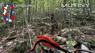 Mutiny Sections 1-4 - 2022 Beta XTrainer 300 - Hard Enduro Ride