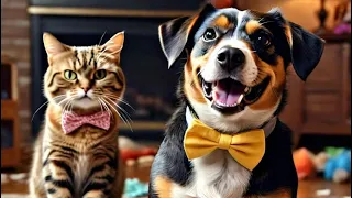 Funny Cutest ANIMALS videos😊 Funniest CATS😹 and DOGS🐶 2024 #funny #funnyvideo #animals