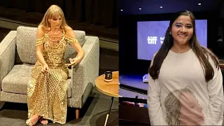 #TIFF2022: In Conversation with #TaylorSwift ❤️