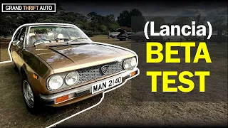 Lancia Beta Coupe driving review