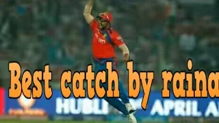 Best catch by raina