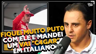 Felipe Massa COMENTA BRIGA com Fernando Alonso