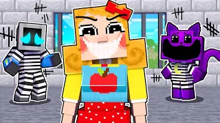 Cops and Robbers with MISS DELIGHT in Minecraft!