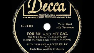 1943 HITS ARCHIVE: For Me And My Gal - Judy Garland & Gene Kelly