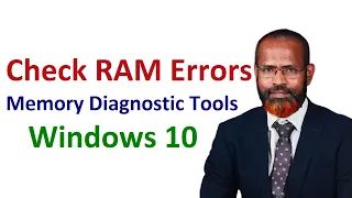 how to check RAM errors with windows 10 memory diagnostic tools