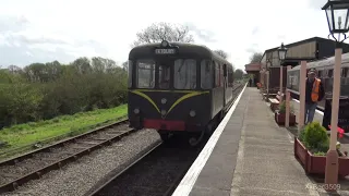 Pt2 Clips AC W79978 Railbus Kemble to Tetbury S&CR Railway clips