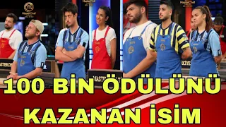 Masterchef all star da 100 bin Ödülünü Kim Kazandı?