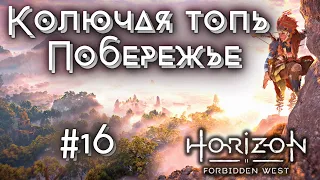 Колючая топь. Исследуем  побережье - Horizon forbidden West прохождение #16