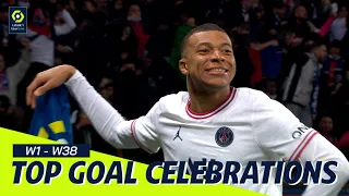 Top 5 Celebrations | season 2021-22 | Ligue 1 Uber Eats