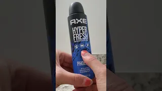 In Hand Review of AXE Phoenix Deodorant Spray Crushed Mint and Rosemary