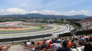 View from Grandstand G at 2016 Spanish F1 Grand Prix (Zone 3)