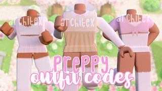 AESTHETIC PREPPY OUTFIT CODES || *spring/summer edition* || blox architex