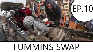 12 VALVE CUMMINS IS IN THE FORD | FUMMINS SWAP EP.10