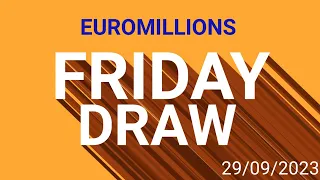 Euromillion Draw Results For 29 September 2023 | Euromillions Results Today