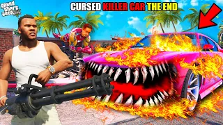 Franklin & Avengers Finally Killed New Cursed Killer Car In GTA 5 ! | GTA 5 AVENGERS