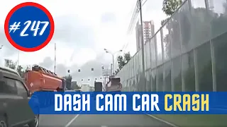 Car Crash Compilation Idiots in cars, Dash cam crashes Bad Drivers #245