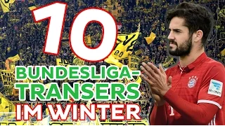 10 Bundesliga-Transfers in der Winterpause