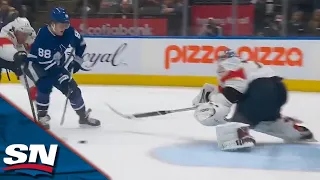 Maple Leafs' Nylander Beats Bobrovsky's Poke Check For Beautiful OT-Winner vs. Panthers