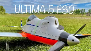 Testflygning av Börje Ragnarssons ULTIMA 5 F3D Pylonracer