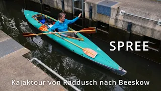 Spree. Kajaktour von Raddusch im Spreewald nach Beeskow mit dem Faltboot Pouch Reisezweier RZ 96.