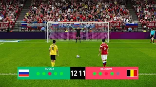 PES 2020 | Russia vs Belgium | Penalty Shootout | Gameplay PC