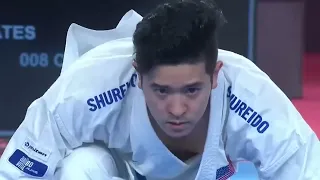 Gakuji Tozaki kata chatanyara kashanku at Cairo league karate 2023