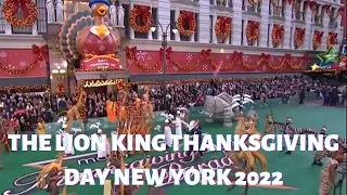 The Lion King Thanksgiving Day New York 2022