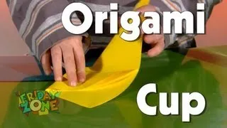 How to Fold an Origami Cup | The Friday Zone