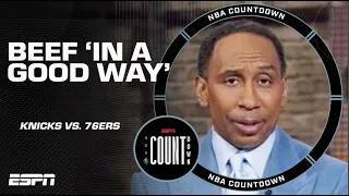 Stephen A. FULLY EXPECTS a NEW INTENSITY for Knicks vs. 76ers 🍿 | NBA Countdown