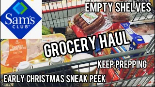 Empty Shelves | Grocery Haul | Prepare Now For Christmas | Possible Toy Shortages Coming