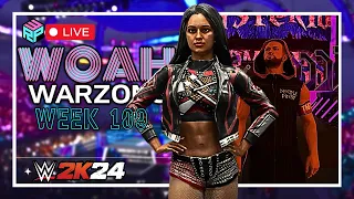 🔵LIVE: WEEK 109 | RPW Woah Warzone! | WWE2K24 Universe Mode