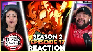 NEVER GIVE UP!!! 🔥🔥 | Demon Slayer season 2 Episode 17 Reaction