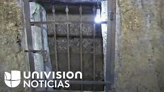 Esta es la prisión donde Jesucristo fue encerrado antes de morir