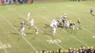 Ian Kelly 65 yard touchdown Golden West High School 11-18-16