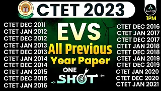 🎯 EVS Previous Year Questions Marathon | CTET 2022-23| Shivam Sir | Result Guru