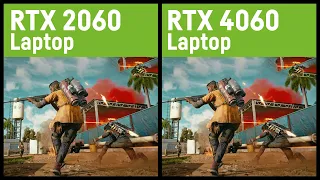 RTX 2060 vs RTX 4060 (105W) Laptop/Notebook