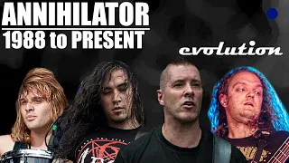 The EVOLUTION of ANNIHILATOR (1988 to present)