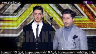 X-Factor4 Armeniа-Eryakneri yntrutyun 12.02.2017