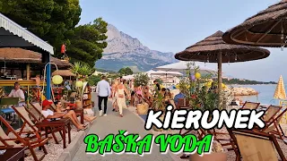 Brela ➡ Baška Voda Plaża Promenada CHORWACJA Walking Tour Riviera Makarska 2023 Croatia Vlog