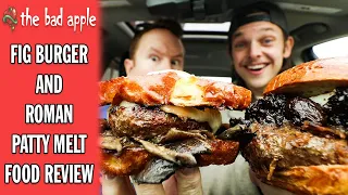 A Fig Burger & A Patty Melt | The Bad Apple Chicago