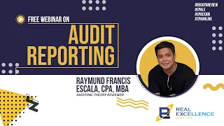 Audit Reporting - Raymund Francis Escala, CPA