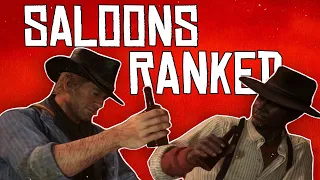 Ranking Every Saloon in Red Dead Redemption II