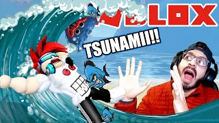 TROLLEO A TODOS EN EL TSUNAMI | MOMENTOS DIVERTIDOS | Juegos Luky