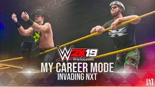 WWE 2K19 My Career Mode Gameplay Walkthrough Part 4 - INVADING NXT